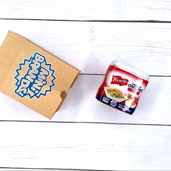 French’s Crispy Fried Onions Pin | Handmade | Mini Brands | NWOT | Quirky | Fun - Picture 5 of 16